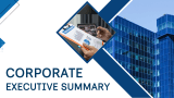 Corporate Executive Summary - Slide 1