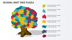 Several Part Tree Puzzle - Slide 1