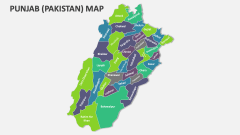 Punjab (Pakistan) Map - Slide 1