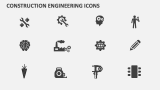 Construction Engineering Icons - Slide 3