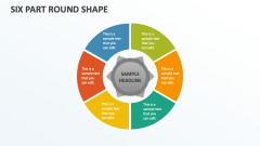 Six Part Round Shape - Slide 1