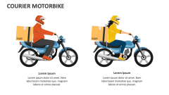 Courier Motorbike - Slide 1