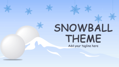 Snowball Theme - Slide 1