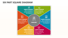 Six Part Square Diagram - Slide 1