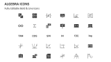 Algebra Icons - Slide 2