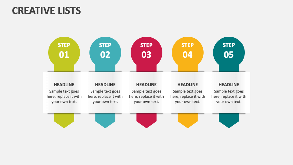 Creative Lists Template for PowerPoint and Google Slides - PPT Slides