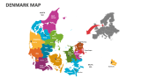 Denmark Map - Slide 3