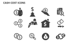 Cash Cost Icons - Slide 6