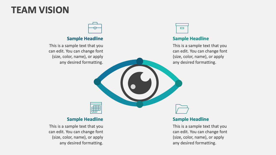 Team Vision PowerPoint and Google Slides Template - PPT Slides