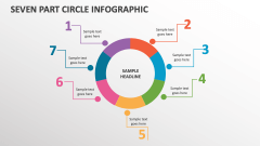 Seven Part Circle Infographic - Slide 1