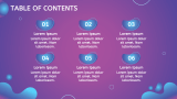 3D Liquid Background Theme - Slide 2