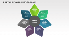 7 Petal Flower Infographic - Slide 1