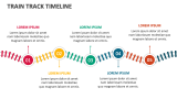 Train Track Timeline - Slide 3