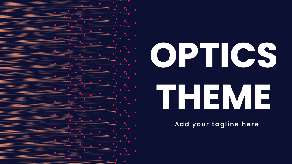 Free Optics Theme for Google Slides and PowerPoint