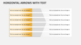Horizontal Arrows with Text - Slide 11
