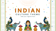 Indian Culture Theme - Slide 1