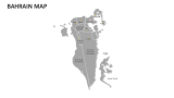 Bahrain Map - Slide 3