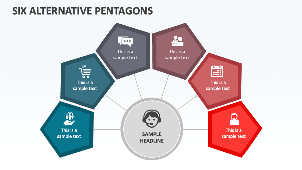 Six Alternative Pentagons - Slide 1