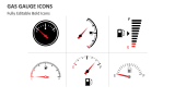 Gas Gauge Icons - Slide 1