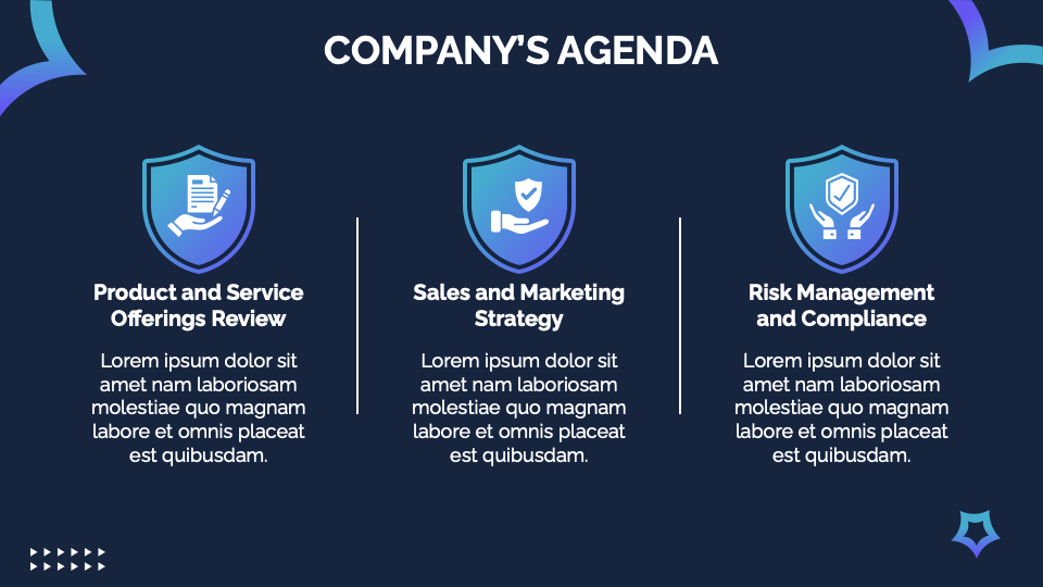 Insurance Agency Presentation Template for Google Slides and PowerPoint