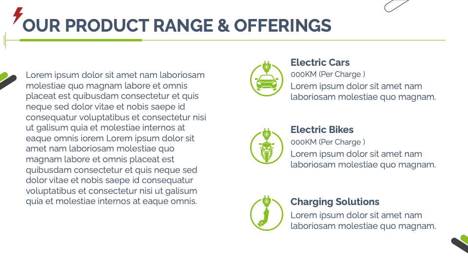 Electric Vehicle Company Profile Presentation