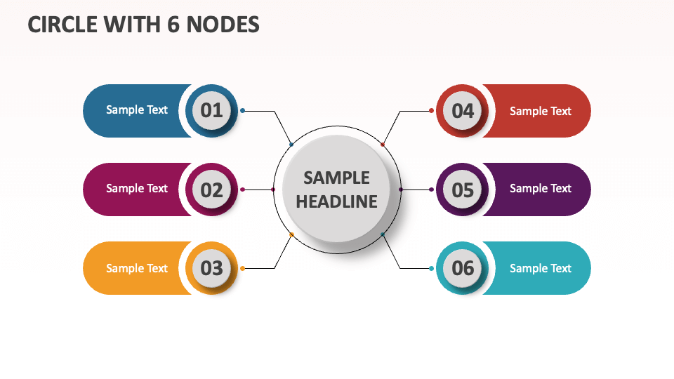 Circle with 6 Nodes - Slide 1