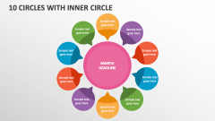 10 Circles with Inner Circle - Slide 1
