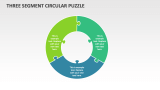Three Segment Circular Puzzle - Slide 1