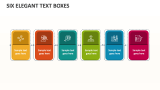Six Elegant Text Boxes - Slide 1