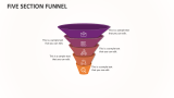 Five Section Funnel - Slide 1