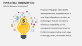 What is Financial Innovation? - Slide 1
