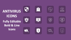 Antivirus Icons - Slide 1