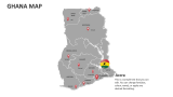 Ghana map - Slide 10