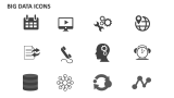 Big Data Icons - Slide 2