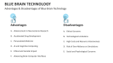 Advantages & Disadvantages of Blue Brain Technology - Slide 9