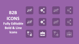 B2b Icons - Slide 1