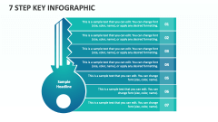 7 Step Key Infographic - Slide 1