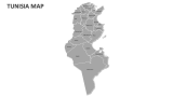 Tunisia Map - Slide 3