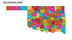 Oklahoma Map - Slide 1