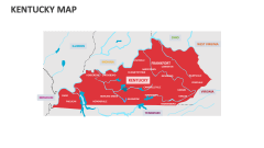 Kentucky Map - Slide 1