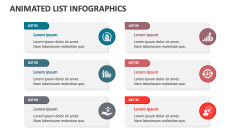 Animated List Infographics - Slide 1
