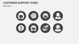 Customer Support Icons - Slide 1