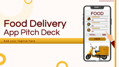Food Delivery App Pitch Deck - Slide 1