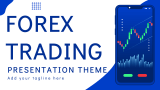 Forex Trading Presentation Theme - Slide 1