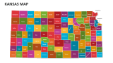 Kansas Map - Slide 1