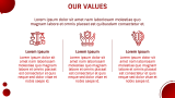Red Corporate Presentation Theme - Slide 4