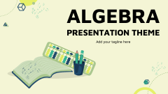 Algebra Theme - Slide 1