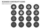 Business Continuity Icons - Slide 1
