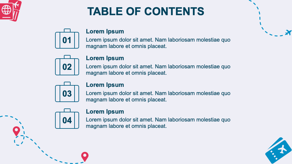 Travel Agency Business Plan PowerPoint and Google Slides Template PPT