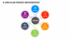6 Circular Nodes Infographic - Slide 1